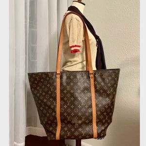 Authentic Louis Vuitton Sac Shopping Bag